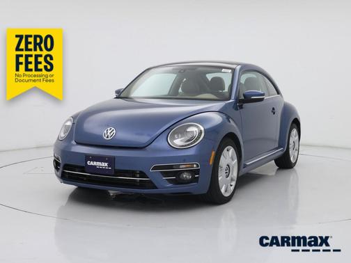 Blue 2019 Volkswagen Beetle SE