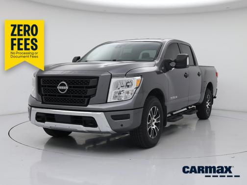 Gray 2023 Nissan Titan SV