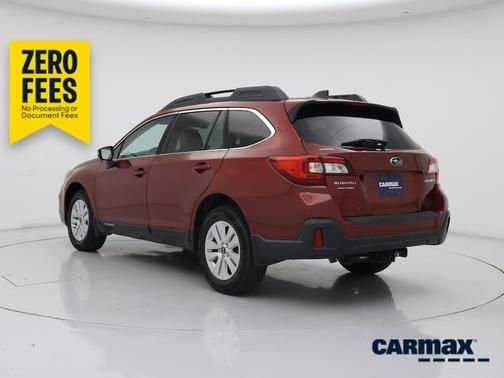 Red 2018 Subaru Outback 2.5I Premium