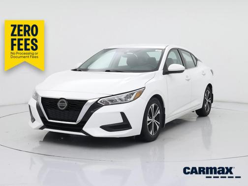 White 2020 Nissan Sentra SV