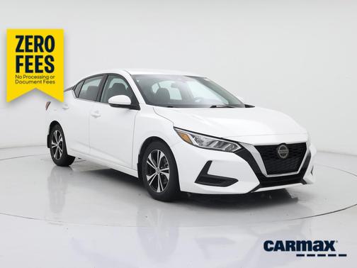 White 2020 Nissan Sentra SV