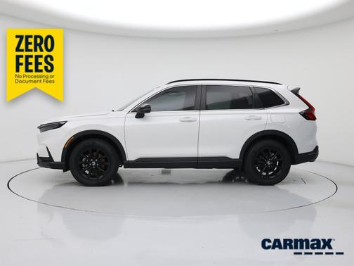 White 2024 Honda CR-V Hybrid Sport-L