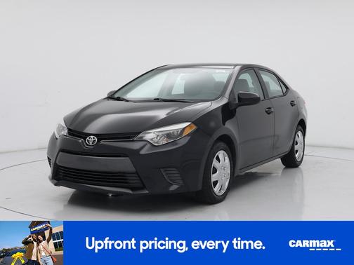 Black 2015 Toyota Corolla LE