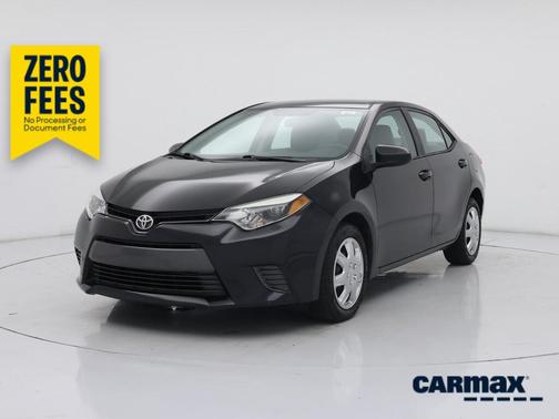 Black 2015 Toyota Corolla LE