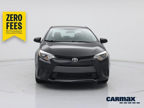 Black 2015 Toyota Corolla LE