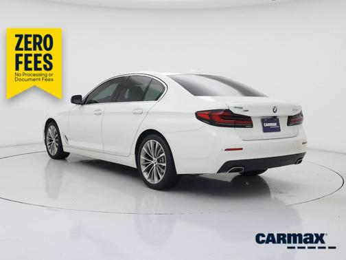 White 2022 BMW 540 XI