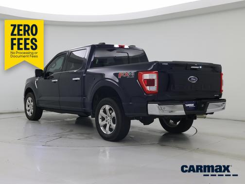 Blue 2022 Ford F-150 Lariat