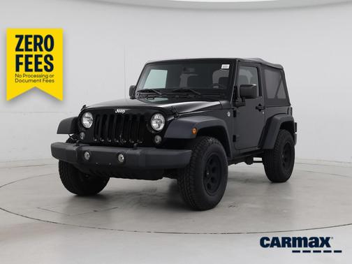 Black 2015 Jeep Wrangler Sport