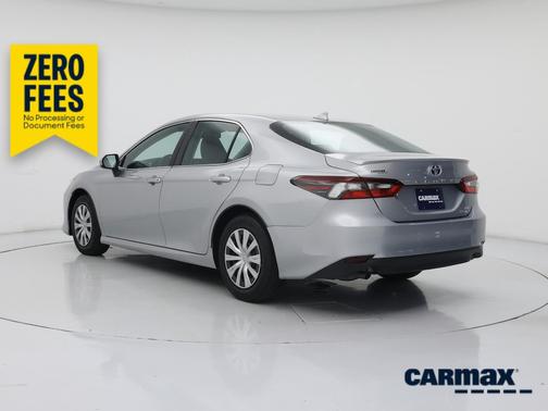 Silver 2022 Toyota Camry Hybrid LE