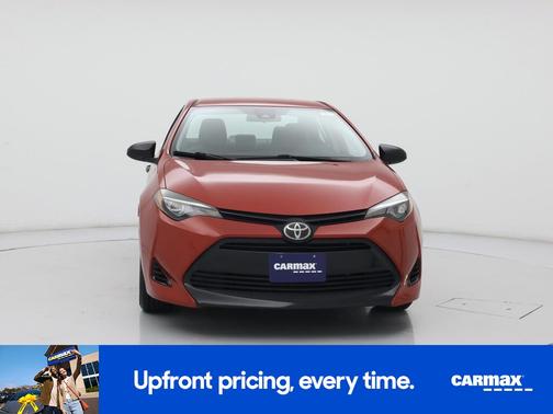 Red 2017 Toyota Corolla LE