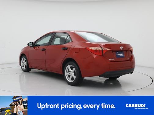 Red 2017 Toyota Corolla LE