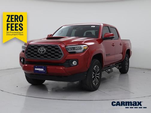 Red 2020 Toyota Tacoma TRD Sport