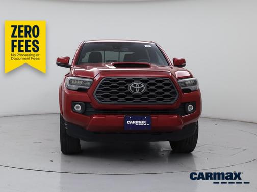 Red 2020 Toyota Tacoma TRD Sport