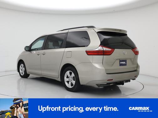 Tan 2017 Toyota Sienna LE