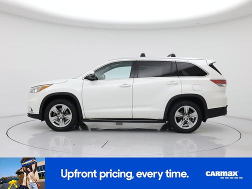 White 2015 Toyota Highlander Limited