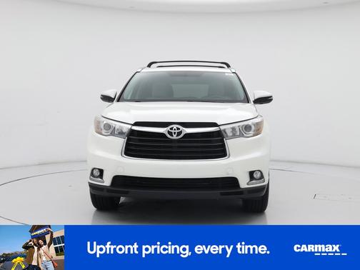 White 2015 Toyota Highlander Limited