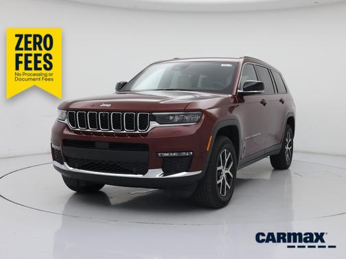 Burgundy 2023 Jeep Grand Cherokee L Limited