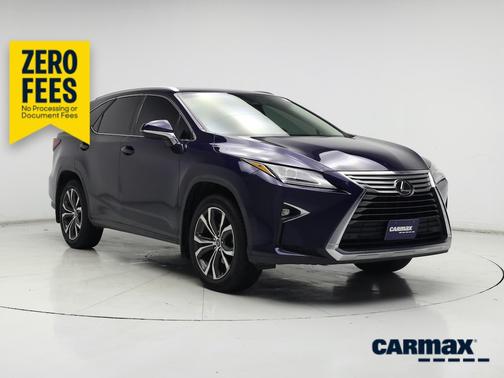 Blue 2019 Lexus RX 350 L