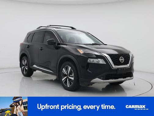 Black 2021 Nissan Rogue Platinum