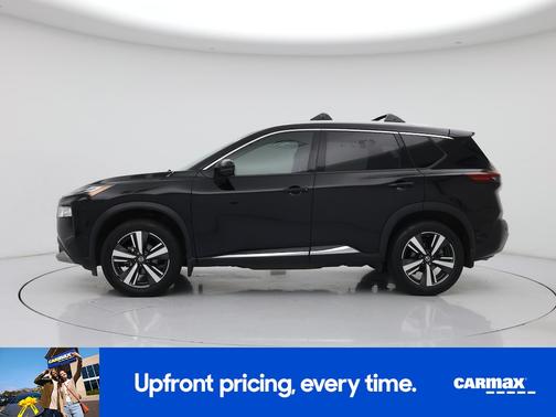 Black 2021 Nissan Rogue Platinum
