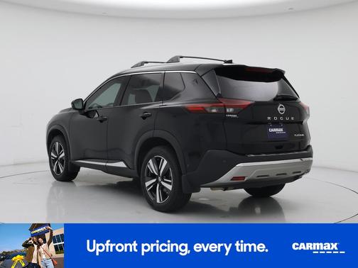 Black 2021 Nissan Rogue Platinum
