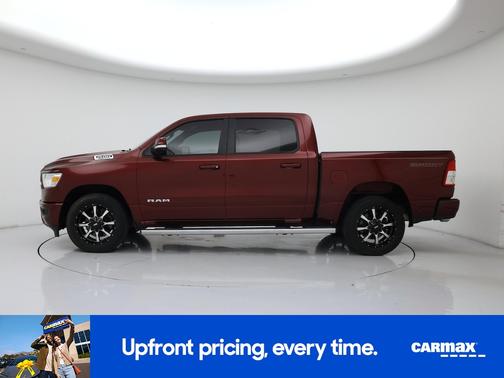 Red 2021 RAM 1500 Lonestar