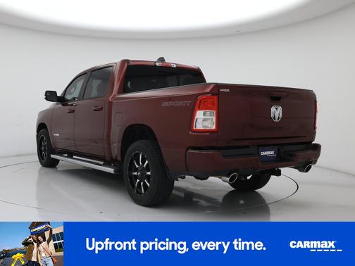 Red 2021 RAM 1500 Lonestar