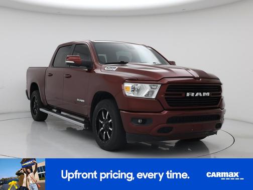 Red 2021 RAM 1500 Lonestar