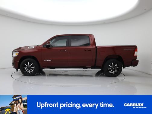 Red 2021 RAM 1500 Lonestar