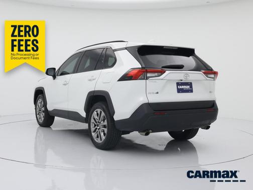 White 2023 Toyota RAV4 XLE Premium