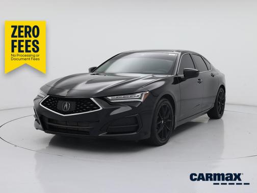 Black 2023 Acura TLX Technology
