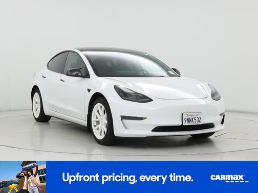 White 2022 Tesla Model 3