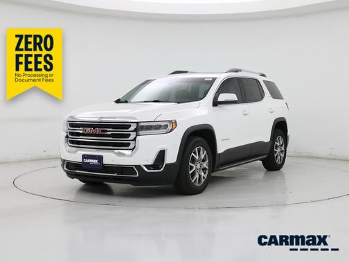White 2020 GMC Acadia SLT