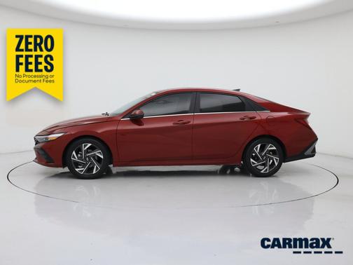 Red 2024 Hyundai ELANTRA Limited
