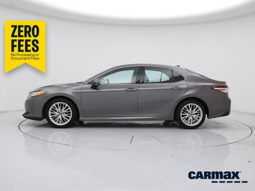 Gray 2019 Toyota Camry XLE