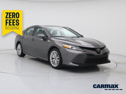 Gray 2019 Toyota Camry XLE