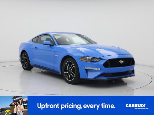 Blue 2023 Ford Mustang GT Premium
