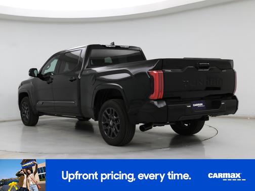 Black 2025 Toyota Tundra Platinum