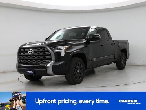 Black 2025 Toyota Tundra Platinum