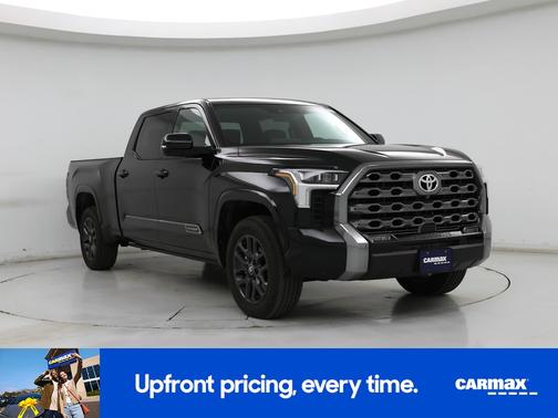 Black 2025 Toyota Tundra Platinum