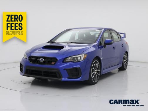 Blue 2021 Subaru WRX STI Limited