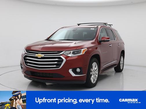 Red 2018 Chevrolet Traverse High Country