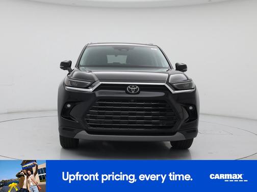 Black 2024 Toyota Grand Highlander Platinum