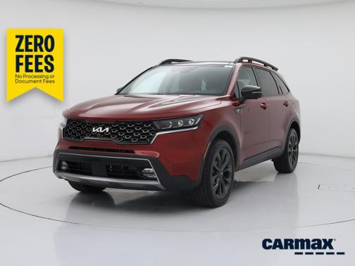 Red 2023 Kia Sorento SX Prestige