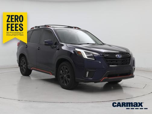 Blue 2022 Subaru Forester Sport