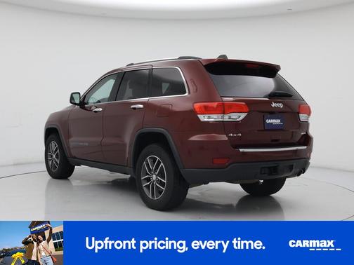 Red 2018 Jeep Grand Cherokee Limited