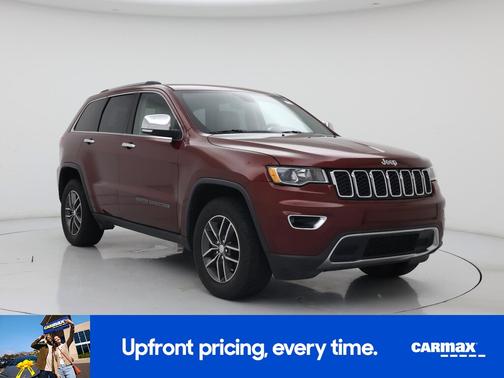 Red 2018 Jeep Grand Cherokee Limited
