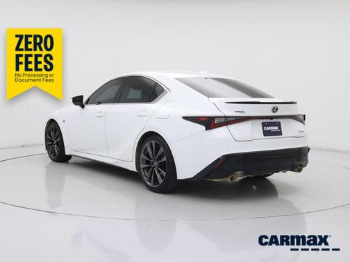 White 2023 Lexus IS 350 F-Sport