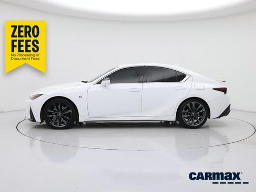 White 2023 Lexus IS 350 F-Sport