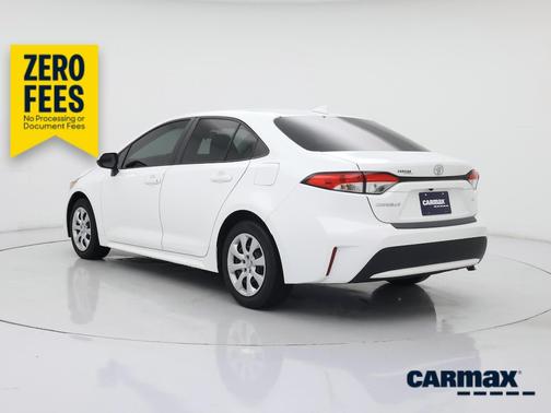 White 2022 Toyota Corolla LE